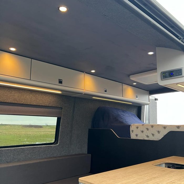 Campervan Storage and Kitchen